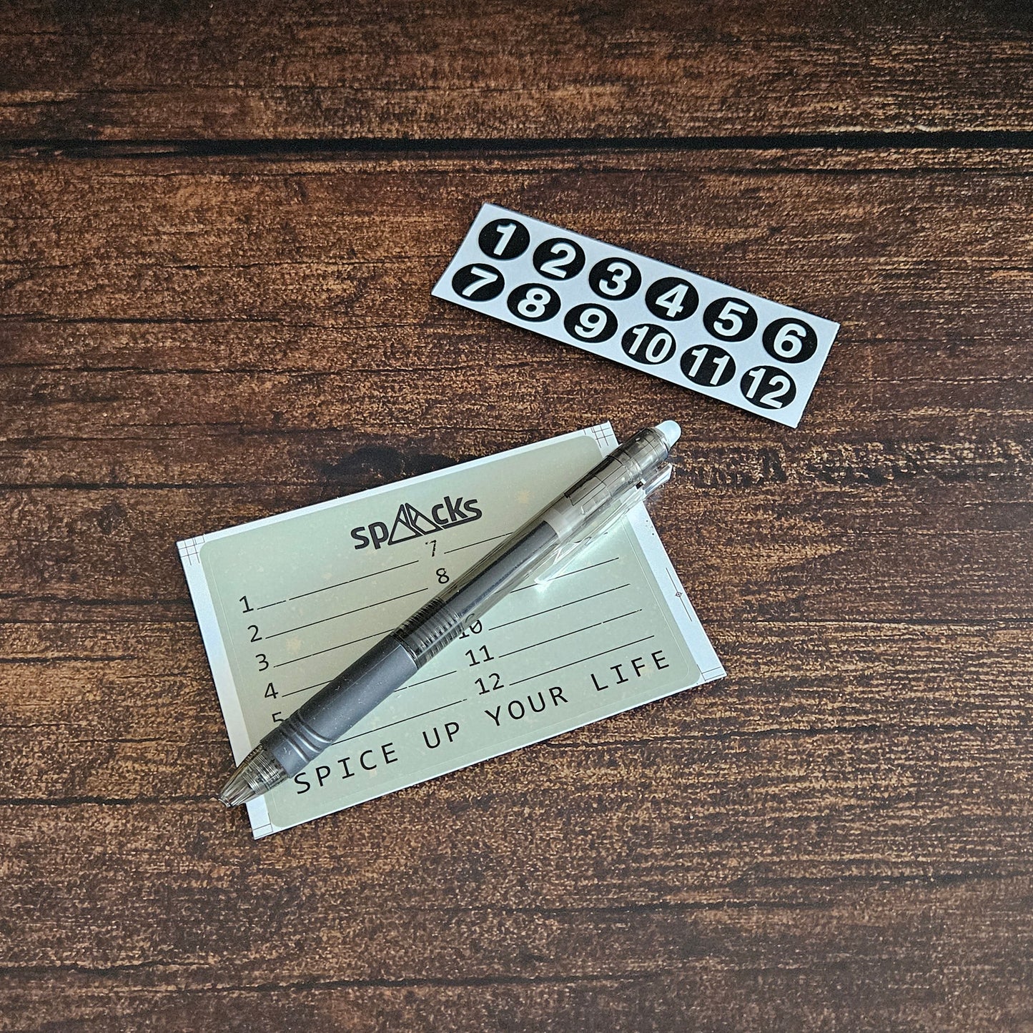 Stift radierbar für Sticker Set
