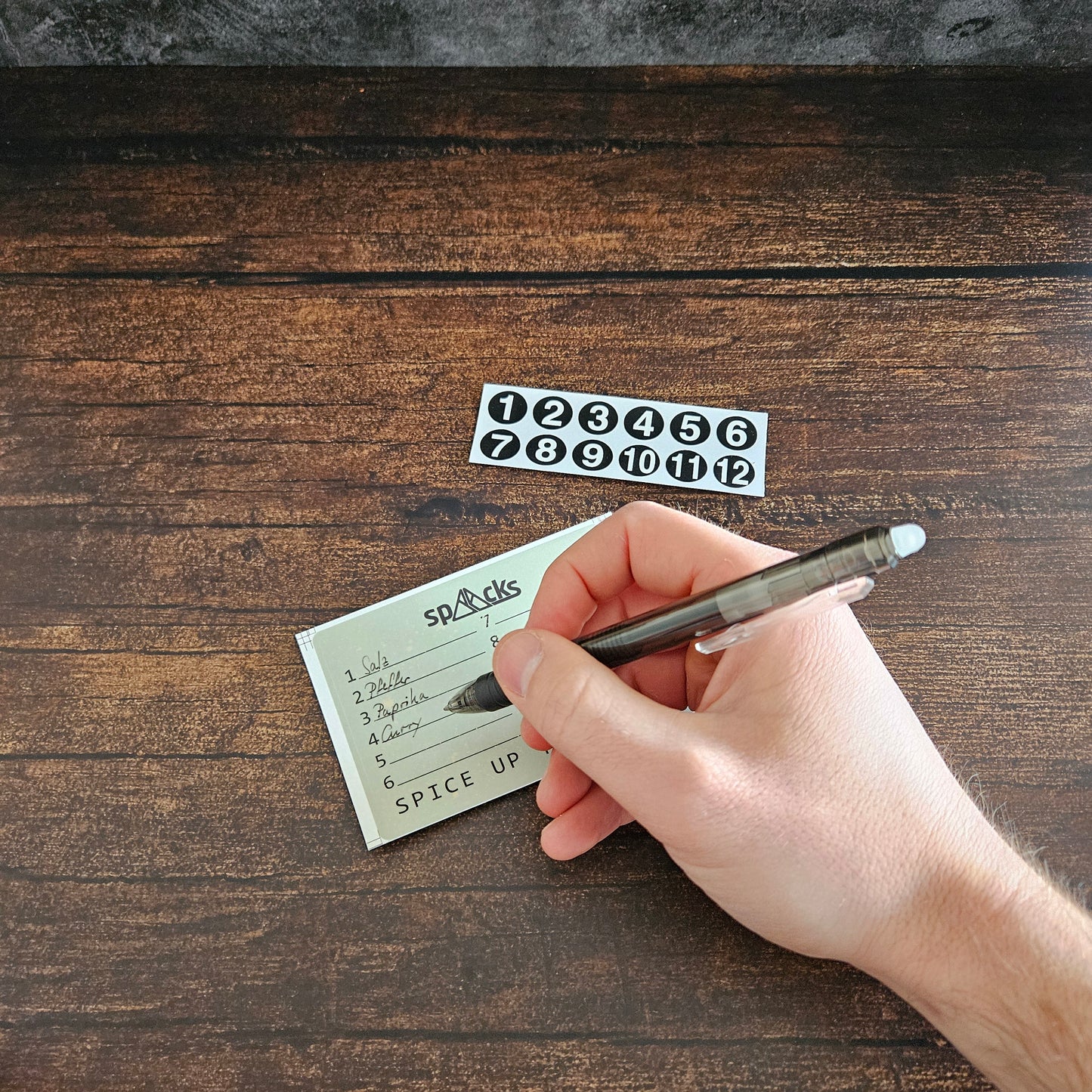 Stift radierbar für Sticker Set