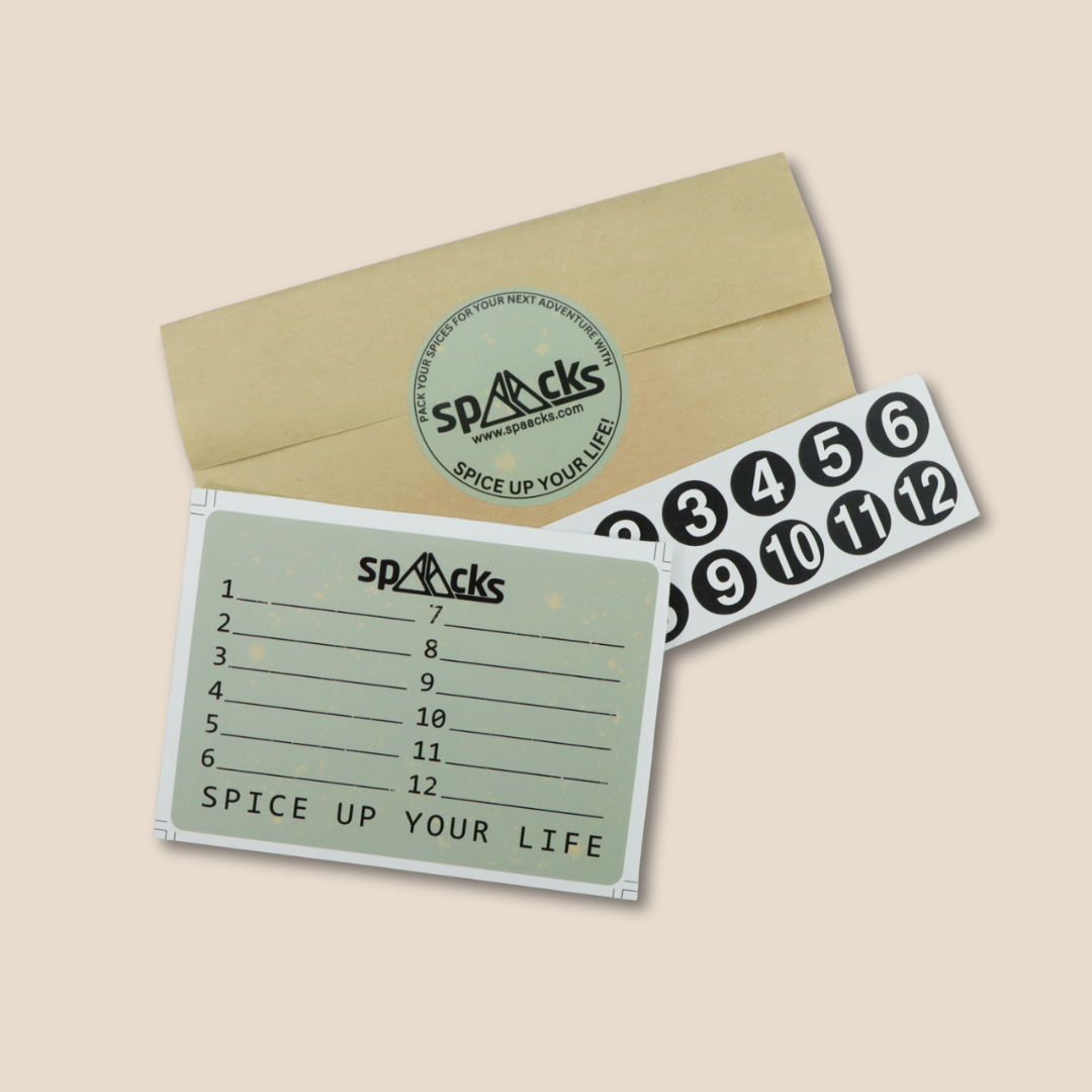 Sticker Set für SpiceKits medium und large – spaacks