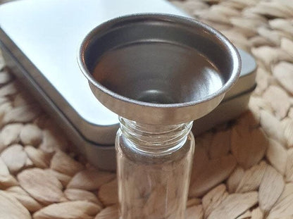 Mini stainless steel funnel