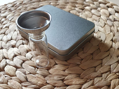 Mini stainless steel funnel